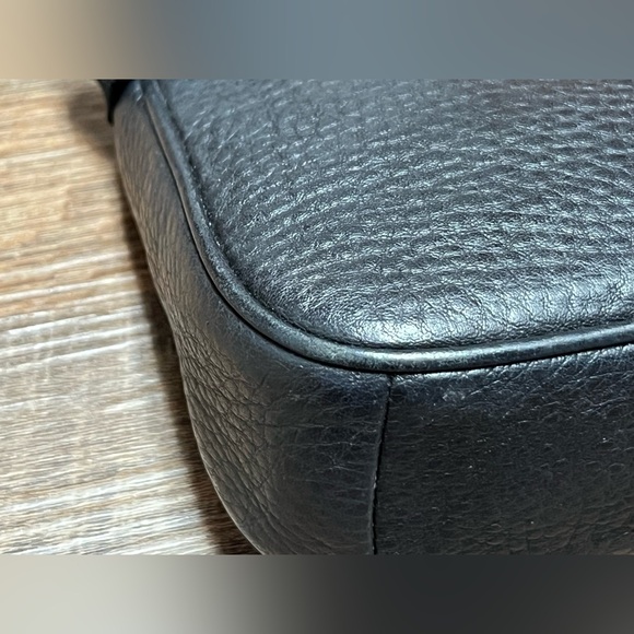 Coach Black Leather Floral Nolita 19 - Picture 4 of 13